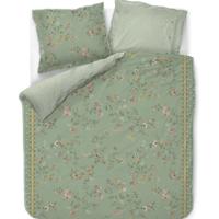 Pip Studio Kili Flower Dekbedovertrek Groen-Lits-jumeaux (260 x 200/220 cm)