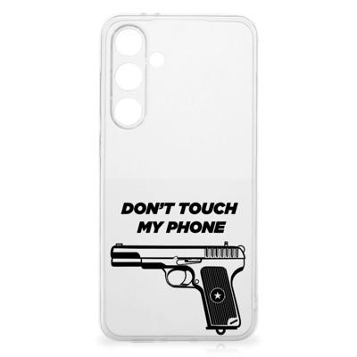 Samsung Galaxy S24 FE Silicone-hoesje Pistol DTMP Samsung Galaxy S24 FE Silicone-hoesje Pistol DTMP