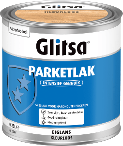 glitsa parketlak acryl eiglans 0.25 ltr