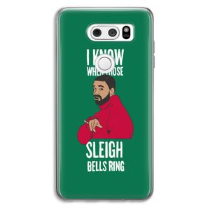 Sleigh Bells Ring: LG V30 Transparant Hoesje