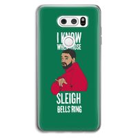Sleigh Bells Ring: LG V30 Transparant Hoesje