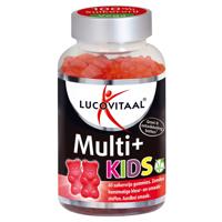 Lucovitaal Vega Multi+ Kids Gummies Aardbei 60Stuks
