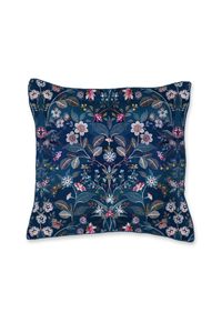 Pip Studio Mirrorama Square Sierkussen Donker Blauw 45 x 45 cm