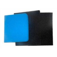 Filtermatten Filtramax 12500 1 x blauw 2 x zwart H4 x 40 x 30,0/32,5 cm - Ubbink
