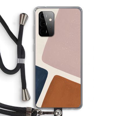 Geo #2: Samsung Galaxy A72 5G Transparant Hoesje met koord