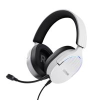 Trust GXT 490 FAYZO Headset Bedraad Hoofdband Motorfiets USB Type-A Zwart, Wit - thumbnail