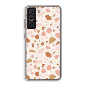 Terrazzo N°18: Samsung Galaxy S21 FE Transparant Hoesje