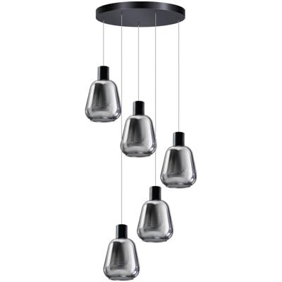 ETH 5-lichts vide hanglampGary glas - 05-HL4525-30S