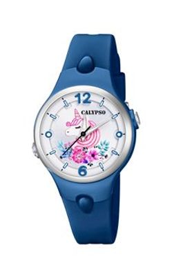 Horlogeband Calypso K5783-7 Kunststof/Plastic Blauw