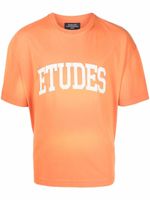 Etudes t-shirt à logo imprimé - Orange