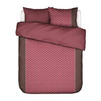 Essenza Tesse Dekbedovertrek Cherry red 240 x 220 cm