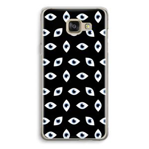 Eyes pattern: Samsung Galaxy A5 (2016) Transparant Hoesje