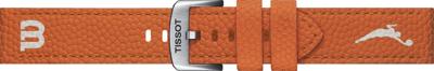 Horlogeband Tissot T604049897 Rubber Oranje 20mm