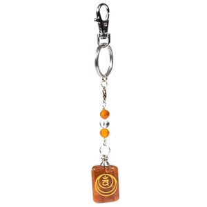 Edelsteen Sleutelhanger Carneool - 2e Chakra Swadhisthana