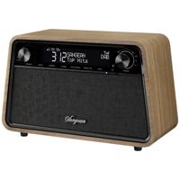 Sangean Premium Wooden Cabinet WR-201 Radio DAB+, FM DAB+, Bluetooth, AUX, FM Wekfunctie Walnoot - thumbnail