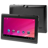 Tablet PC 7.0 inch 512 MB + 8 GB Android 4.0 Allwinner A33 Quad Core 1.5GHz(Black)