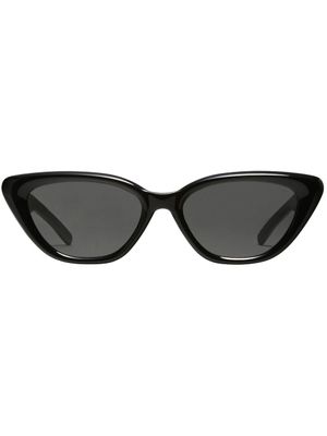 Gentle Monster lunettes de soleil à monture papillon - Noir