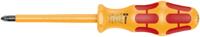 Wera 1065 i PZ VDE-geïsoleerde Kraftform Pozidriv schroevendraaier, PZ 2 x 100 mm - 05051613001