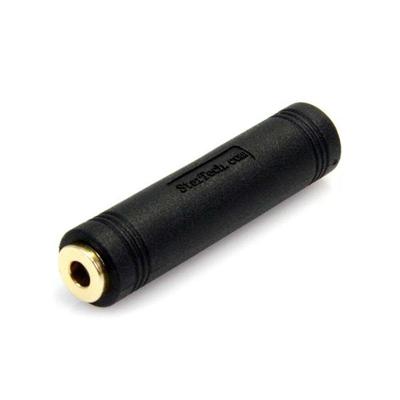 Audio Jack Adapter Startech GCAUD3535FF Zwart Audio Jack Adapter Startech GCAUD3535FF Zwart