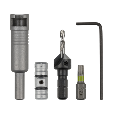 Wolfcraft Flipbit starterset | 5-delig | 1 set - 3082000