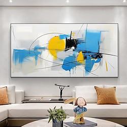 met de hand gemaakt olieverfschilderij canvas muurkunstdecoratie modern abstract voor woonkamer home decor gerold frameloos ongerekt schilderij Lightinthebox