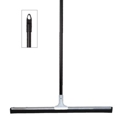 Vloertrekker / watertrekker - metaal en rubber - B60 cm - steel kunststof zwart