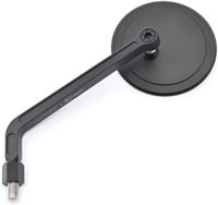 DAYTONA Mirrors flat round alu li long sw e-mark