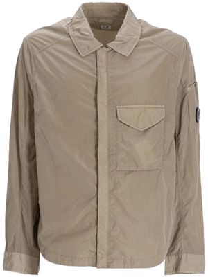 C.P. Company veste zippée à détail de lentille siganture - Tons neutres