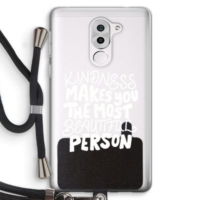 The prettiest: Honor 6X Transparant Hoesje met koord
