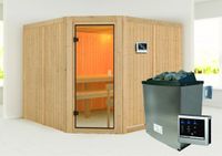 Karibu | Ystad Sauna | Kachel 9 kW Externe Bediening - thumbnail