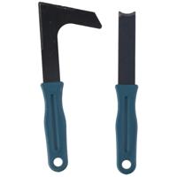Onkruidkrabbers - set van 2x - voegenkrabbers - metaal - 20 cm