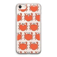 Krab: iPhone 8 Transparant Hoesje Krab: iPhone 8 Transparant Hoesje