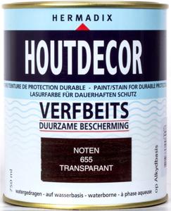 Houtdecor 655 noten 750 ml - Hermadix