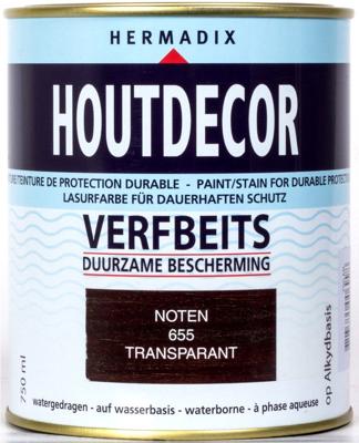 Houtdecor 655 noten 750 ml - Hermadix