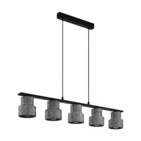 EGLO Hilcott Hanglamp - E27 - 116 cm - Zwart