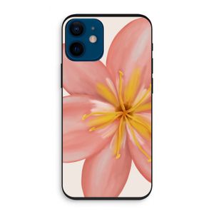 Pink Ellila Flower: iPhone 12 mini Biologisch afbreekbaar hoesje