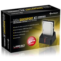 Sharkoon SATA QuickPort XT USB3.0 Zwart - thumbnail