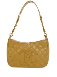 CHANEL Pre-Owned sac porté épaule Timeless (2003) - Tons neutres