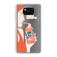 Peach please!: Xiaomi Poco X3 NFC Transparant Hoesje