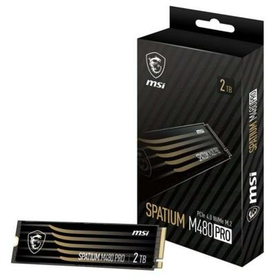 Hard Drive MSI SPATIUM M480 Pro 2 TB SSD Hard Drive MSI SPATIUM M480 Pro 2 TB SSD