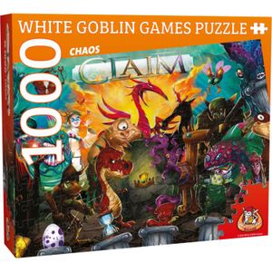 White Goblin Games Claim Puzzle: Chaos puzzel 1000 stukjes