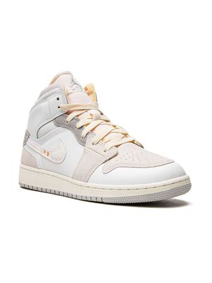 Jordan Kids baskets Jordan 1 Mid SE Craft - Blanc
