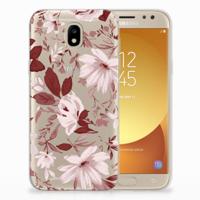 Smartphone hoesje Samsung Galaxy J5 2017 Watercolor Flowers