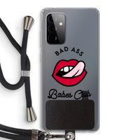 Badass Babes Club: Samsung Galaxy A72 5G Transparant Hoesje met koord