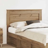 Hoofdbord met hoofdeinde Artisan Eiken 135 cm Bewerkt hout