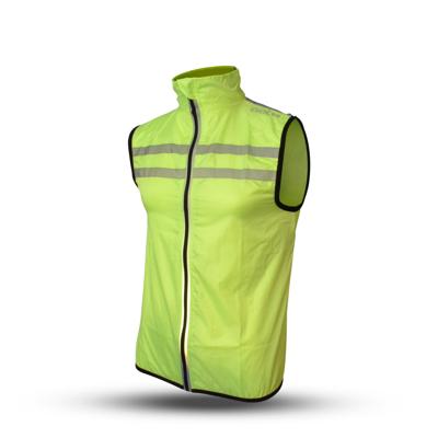 Outwet Gato windbreaker mesh vest usb led neongeel maat xs