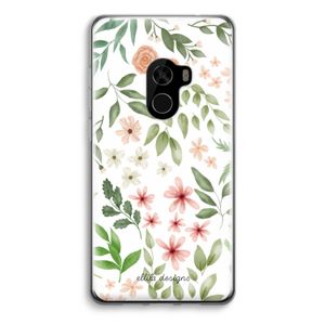 Botanical sweet flower heaven: Xiaomi Mi Mix 2 Transparant Hoesje
