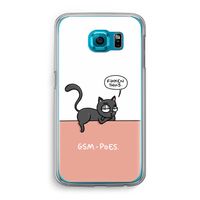GSM poes: Samsung Galaxy S6 Transparant Hoesje