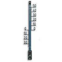 TFA Dostmann Muurthermometer Kunststof Zwart 16cm - thumbnail