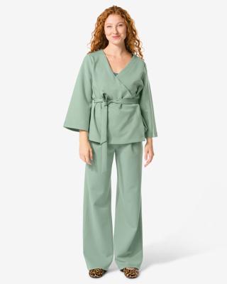 HEMA Dames Wikkelvest Elly Lichtgroen (lichtgroen)